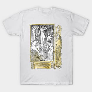 Diana & The Nymphs Bathing - The Faerie Queen T-Shirt